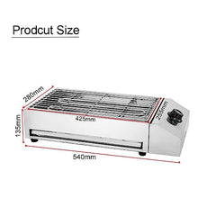 TYYMLY Electric Smokeless Indoor Grill Machine-Portable BBQ Barbecue Grill with Water Filled Drip Tray & Temperature Control for Outdoor Picnic
