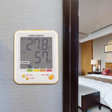 EZAGMWGFB Digital Thermometer Indoor Hygrometer Humidity Meter Room Temperature Monitor Large LCD Display for Home Car Office