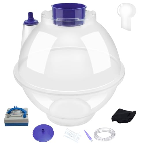 nLn Hope Balloon Stuffing Machine Set Purple/Transparent