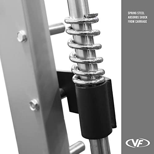 Valor Fitness Smith Machine Home Gym Equipment Metallic Grey