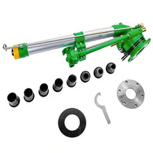 YXINHONGYUE Large Area Agricultural Irrigation Spray Gun 360° Rotary Spray Garden Irrigation Impact Sprinkler Equipped with 8 Nozzles for Farmland and Orchard