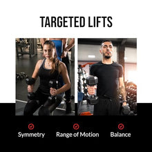 Mayhem Strength Rubber Hex Dumbbells 210lb Set Black