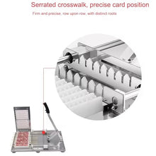 TsoLay Manual Mutton Kebab Machine, 10 Holes Stainless Steel BBQ Skewer String Making Machine, Adjustable Length and Easy Use, for Home Kitchen, Restaurants, Canteens and Barbecue Stalls