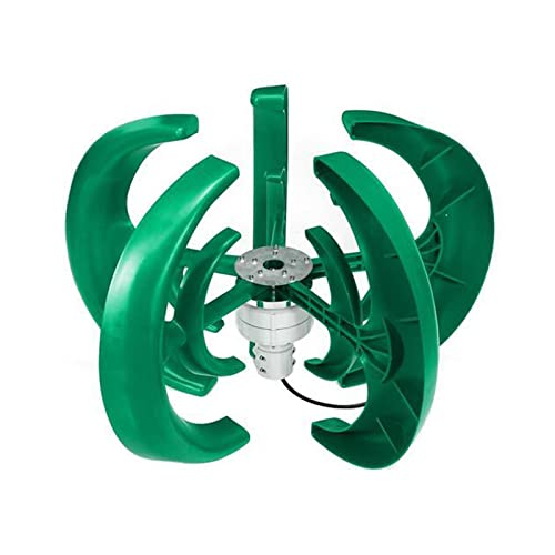 HUIZHITENGDA 1500W Vertical No Noise Wind Turbine with 5 Blades MPPT Controller Wind Turbine Wind Power Kit for Supplementing Energy in Households 12V-48V,24v