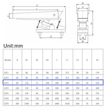 BEILOCKERY 110V/220V Electromagnetic Vibrating Feeder, GZV-3 Shaking Feeding Machine 3000-3600r/min, 30W Mini Vibration Feeder for Granular and Powdery Materials with Controller