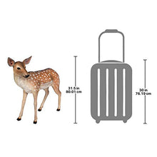 Design Toscano Spotted Deer, Forest Fawn Sculpture