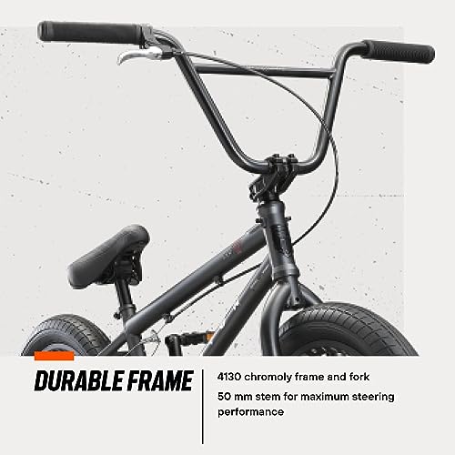 Mongoose Legion L100 Freestyle BMX Bike Steel Frame Grey/Black