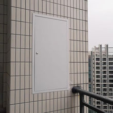 ZIMGOD Outdoor Waterproof Access Panel with Key & Lock, Drywall Ceiling Access Door Hatch, 16 20 24 30 32 36 38 44 48 in Aluminum Exterior Wall Hole Cover(22x40in (55x100cm))