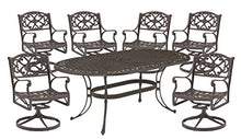 Homestyles 7 Piece Outdoor Dining Set Bronze
