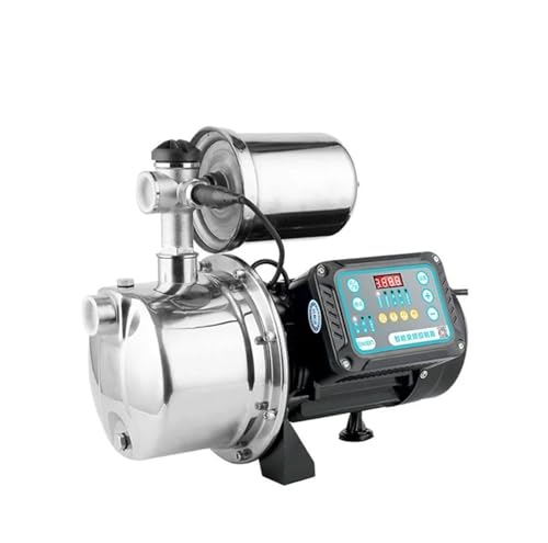 TANSHUHUAN 220V 1100W Frequency Conversion Automatic 304 Stainless Steel Tap Water Pipeline High Pressure Solar Water Pump Booster (Size : AUTO)