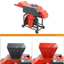 THUXEON 8-Blade Grass Cutting and Silk Kneading Machine, 220V Hay Cutter Kneader Grinder, 2.2KW Crushing Corn Peanuts Straw Wheat, 800KG/H