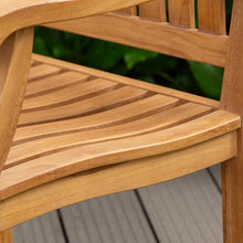 Cambridge Casual Texas 7-Piece Patio Dining Set – Solid Teak Wood Outdoor Furniture with 72-Inch Rectangular Table & 6 Chairs – Umbrella Hole – Weather-Resistant for Backyard or Garden