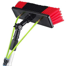 Window Clean, Cleaning Photovoltaic and Solar Panels, Cars, Caravan, Truck, Campers and Buses, Water Brush, 3-12M/6M Rod/30Cm Brush Head