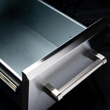 SPIRE Vertical Built-in Triple Drawers, Stainless Steel, Universal Mount