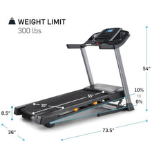NordicTrack T Series 6.5S Treadmill Black Gray