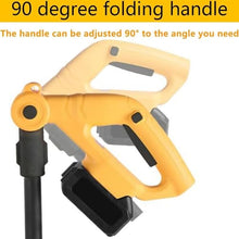 21V Cordless Electric Snow Shovel, Battery-Powered Snow Blower, 41cm Width Snow Removal Snow Thrower (2 Battery and Charger Included)
