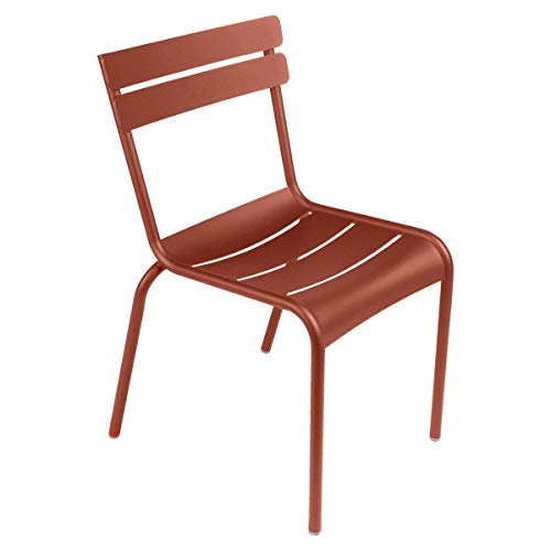 Fermob Luxembourg Side Chair - Set of 4 - Red Ochre