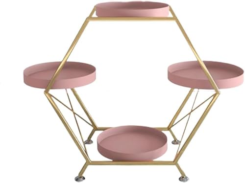 4 Tier Plant Stand Indoor Outdoor Flower Rack Metal Plant Shelf Modern Flower Pot Holder Simple Creative Display Racks Corner Multiple Planter Rack Multifunctional Storage Rack For Garden Patio