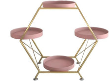 4 Tier Plant Stand Indoor Outdoor Flower Rack Metal Plant Shelf Modern Flower Pot Holder Simple Creative Display Racks Corner Multiple Planter Rack Multifunctional Storage Rack For Garden Patio