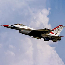 E-flite F-16 Thunderbirds 80mm EDF RC Airplane BNF White