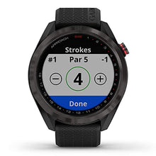 PlayBetter Garmin Approach S42 Golf GPS Watch Gunmetal/Black