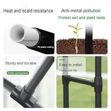 GZHERVICES Metal PE-Coated Half Arch Trellis for Climbing Plants Outdoor, Black Garden Arbor Rose Support & Wedding Archway Decor for Lawn, Patio, Backyard(4.75x2.67x0.5m)