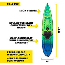 Ocean Kayak Malibu 11.5 Kayak Ahi