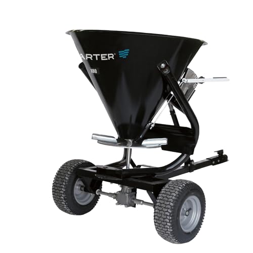 TARTER ATV/UTV 5-Bushel Pull-Behind Spreader Model# ATVS Black