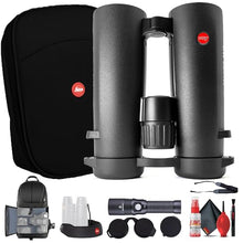 Leica 8x42 Noctivid Waterproof Binocular Black with Deluxe Backpack and Accessories