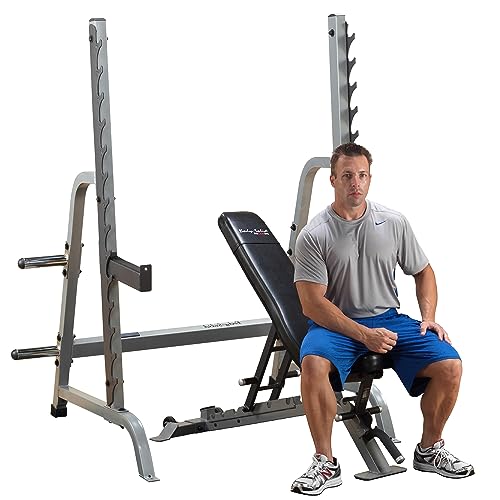 Body-Solid SDIB370 Olympic Press System Grey/Black