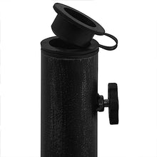 JHNKOJ Umbrella Base Black 48X48X33 Cm Cast Iron