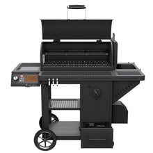 Oklahoma Joe's Tahoma Auto-Feed Charcoal 900 Deluxe Smoker and Grill, Black - 24203105