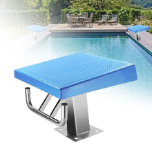 GEGEG 600LB Capacity Pool Diving Platform - for Indoor/Outdoor Use, Swimming Training Equipment, Blue Diving Board for Stadiums(Blue)