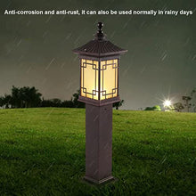 PAOOPA Lawn Lamp, Garden Lamp for Path, Patio, Pathway, Driveway, Lawn and Yard, LED Outdoor Waterproof Garden Light, Garden Accessories,200x200x800mm