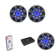 KICKER MWF 10-Inch Premium Marine Subwoofer & 51KXMA15001 Marine Amp Bundle