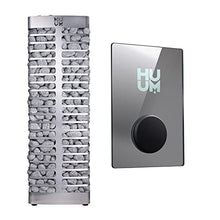 HUUM Steel 9.0 kW Sauna Heater with UKU WiFi Control (Mirror) - WIFI Mirror