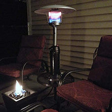 Patio Heater, Stainless Steel Tabletop Gas Home Burner Propane Or Butane Gas Bottle Low Energy, for Gazebo Garden Camping Outdoor