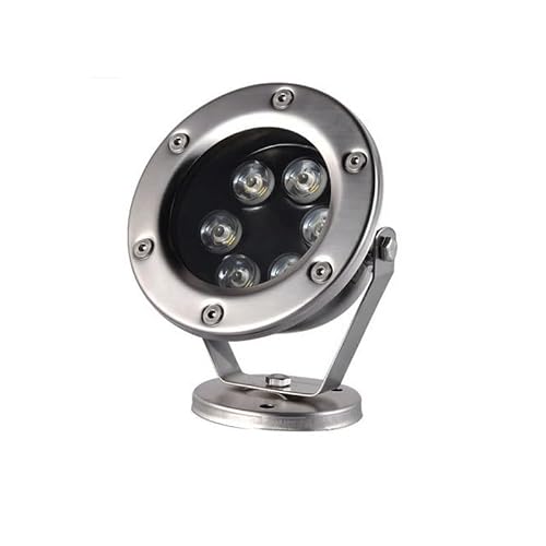 SDdPulse Submersible LED Fountain Light - Underwater Landscape Light, AC 24V Low Voltage Adjustable Angle Pond Light, IP68 Waterproof Pond Light, for Pool, Fountain, Pon,Yellow Light-36W