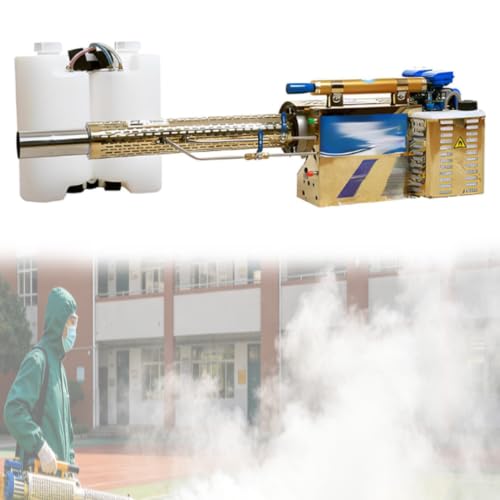 Pvxa 15L Pulse Jet Thermal Fogger, Sprayer Agricultural Portable 360 ° Spray in All Directions Professional Fogging Machine, for Indoor and Outdoor Plants 120