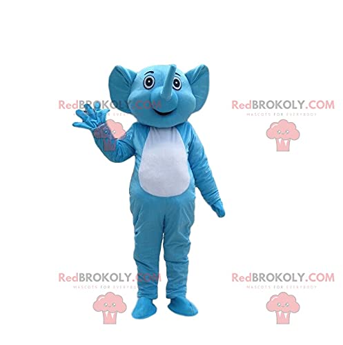 SPOTSOUND Blue and White Elephant Costume
