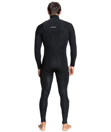 Quiksilver Mens Everyday Sessions 5/4/3 Chest Zip Wetsuit Black Large