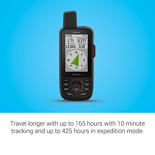 Garmin GPSMAP 67i Rugged GPS Handheld with inReach® Technology Black/Flame Red