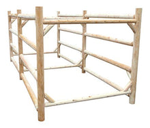 Log Kayak Rack Commercial Kayak Storage Rack Unfinished