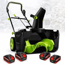 Propelled Snow Blower Handpush, Battery Powered Snow Blower
