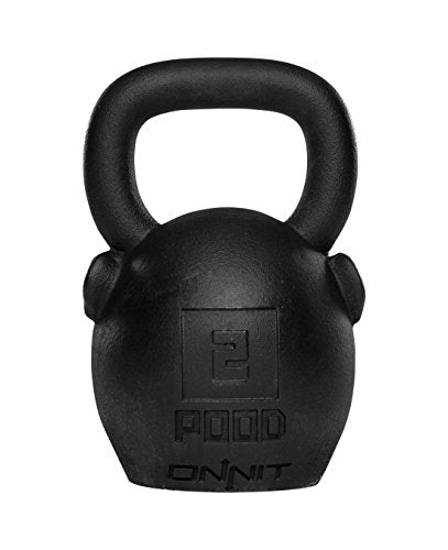 ONNIT Primal Bell Kettlebell Gorilla 72lb Black