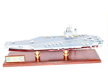 Squadron Nostalgia LLC USS Dwight D. Eisenhower CVN-69 24" Mahogany Scale Model Navy