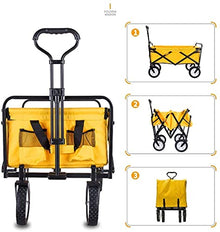 JKSVTF Trolley Multifunction Portable Hand TrucksFoldable Folding Wagon Utility Wagon Cart Outdoor Garden Camping Wagon Sports Wagon Heavy Duty