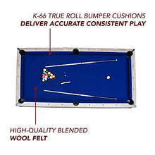 Hathaway Logan 7-ft Pool Table Combo Set with Benches - Rustic Gray Barnwood