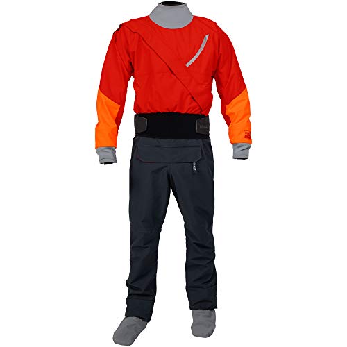 Kokatat Men's Meridian GORE-TEX Pro Dry Suit Red