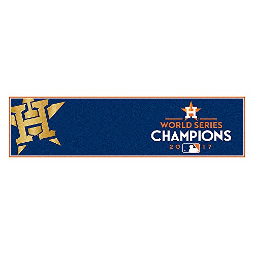 FANMATS Houston Astros 2017 MLB World Series Champions Putting Green Mat Navy